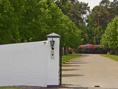 Eingang Gut Sandheide