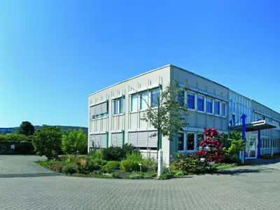 Unser Geschäftshaus von vorne