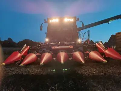 K&ouml;rnermais dreschen