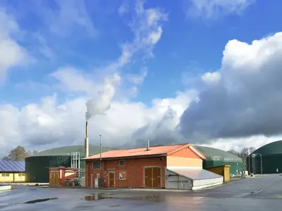 Die Biogasanlage