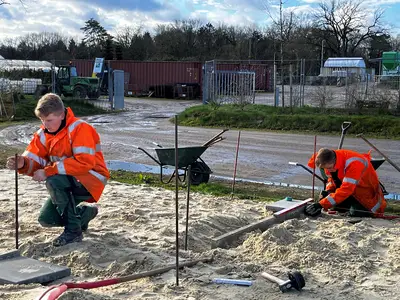 Gewerke &uuml;ben/Azubitag