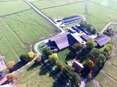 Unser Betrieb von oben