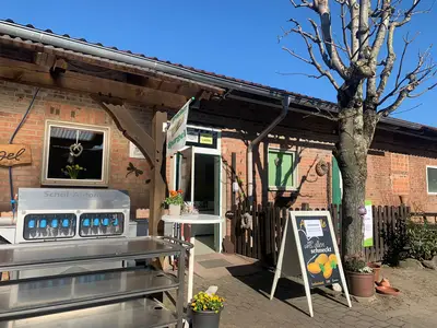 Hofladen in der Spargelsaison