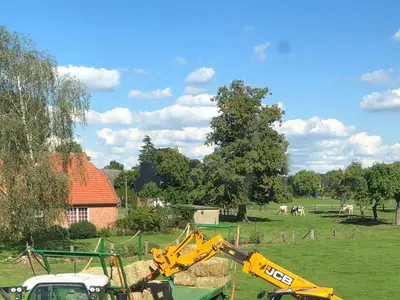 Strohballen fahren