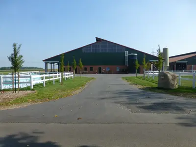 Neuer Boxenlaufstall