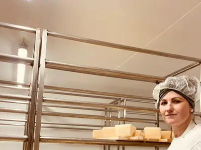 Käserin mt unserem Käse