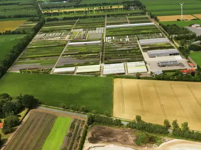 Unser Betrieb aus der Vogelperspektive