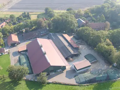 Luftbildaufnahme Hof Peters