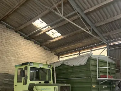 Gut ausgestatteter Maschinenpark