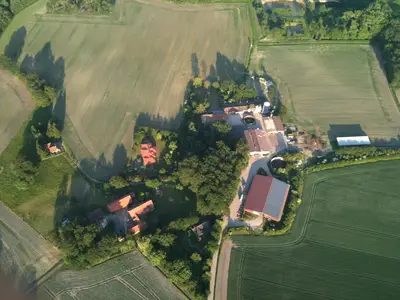 Luftbild Hofstelle