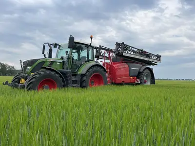 Fungizid Behandlung in der Sommergerste