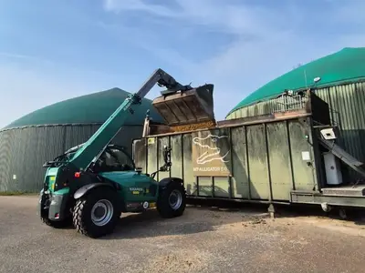 Biogasanlage f&uuml;ttern