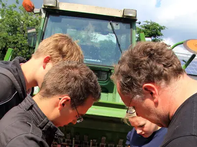 Übung Abdrehen einer Drillmaschine