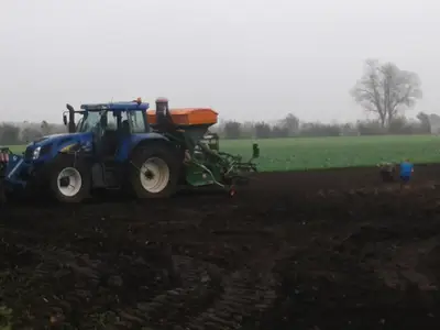 Kontrolle der Ablagetiefe bei der Aussaat