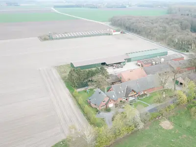 Luftaufnahme Betrieb Bruns