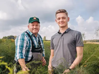 J&uuml;rgen und Jonas Buchholz