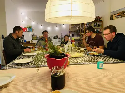 gemeinsame Mahlzeiten