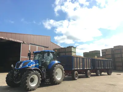 T7.245 mit 18 Tonnern