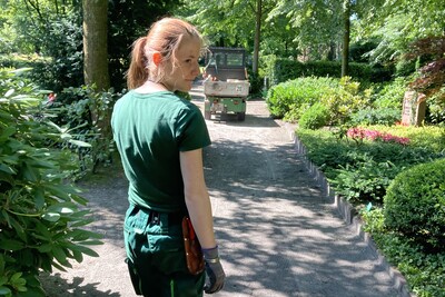 Aktivitäten in der Friedhofsgärtnerei