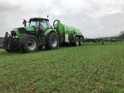 G&uuml;lle ausbringen