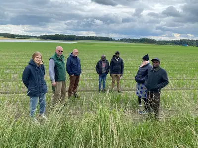 Betriebsbesuch aus Kenia