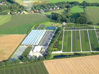 Unser Betrieb aus der Vogelperspektive