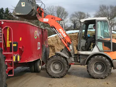 Mischwagen bef&uuml;llen