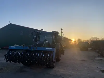 Blick das Betriebsgel&auml;nde