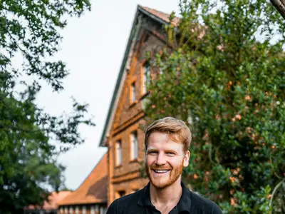 Frederik - der Experte f&uuml;r Ackerbau und Schwein