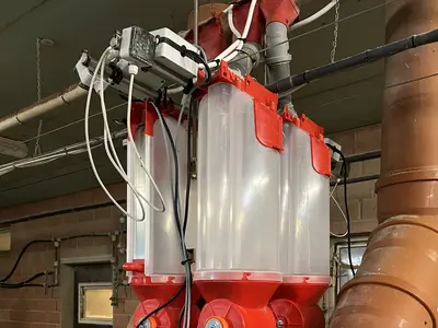 F&uuml;tterung im Abferkelbereich 