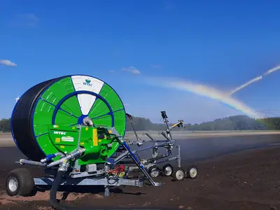 Ersteinsatz der neuen Bew&auml;sserung