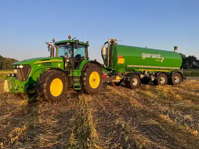 Gülle fahren mit Zubringer