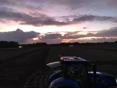 Roden Sonnenuntergang