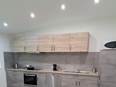 Die neu eingerichtete Teamk&uuml;che