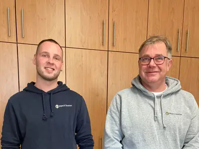 Tobias Feldmann und Robert Leiber