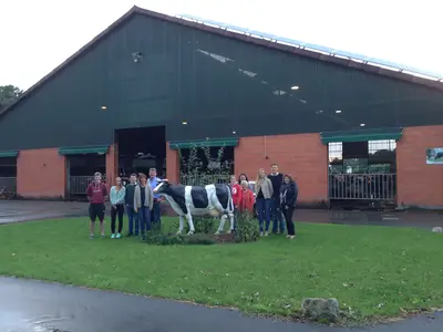 Familie Peters und Team