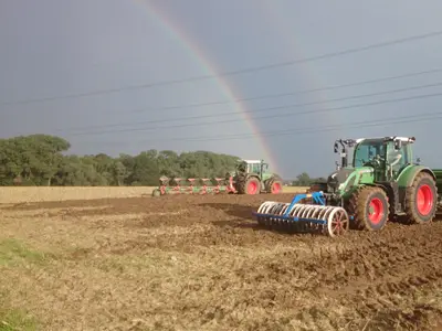 Aussaat mit Aussicht