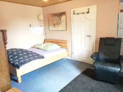 Wer mag, kann sich auch mal zur&uuml;ckziehen: Das eigene Zimmer